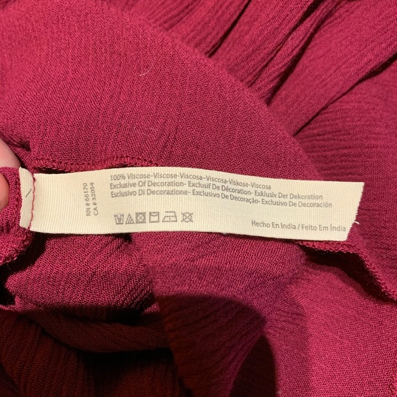 Free People Delphine Beaded Magenta Tunic/Dress - Picture 10 of 12